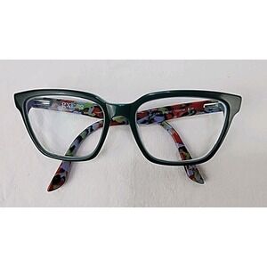 Gx Studio by Gwen Stefani Eyeglass Frames Only GS07 GRN 51-16-135mm Green Floral